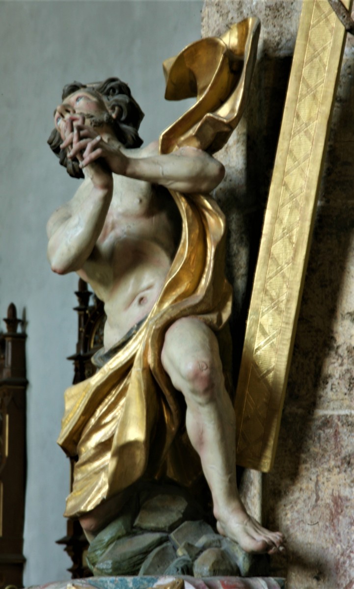 Dismas, detail, parish church, Semriach (photo by Diocesan Museum Graz, Karin Weninger, 2006)