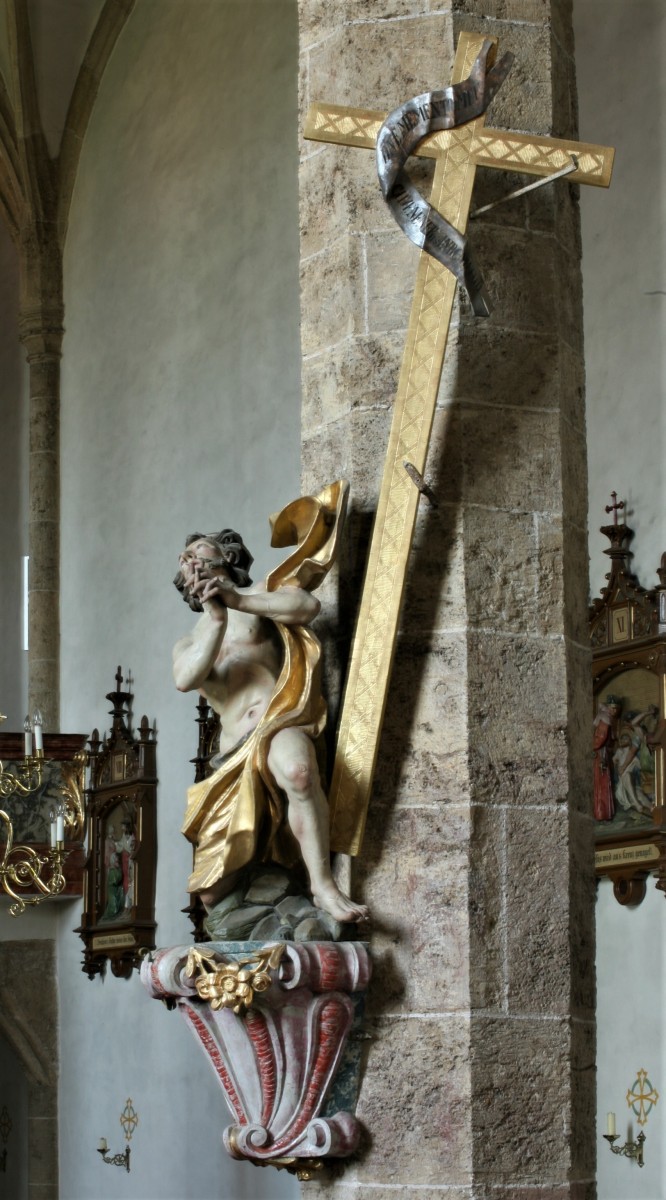 The sculpture of Dismas, parish church of Semriach (photo by Diocesan Museum Graz, Karin Weninger, 2006)
