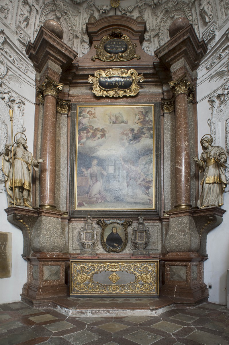 The sidealtar of St Maria in St Michael, Munich photo Bavarian State Office of Monuments and Sites Michael Forstner 05.2018
