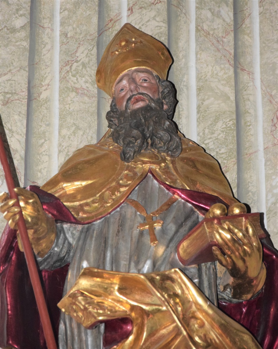 St Nicholas, detail, parish church, Arzberg (photo by Christina Pichler, 2018)