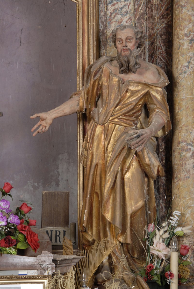 Sculpture of Saint Joachim (Photo by Croatian Conservation Institute)