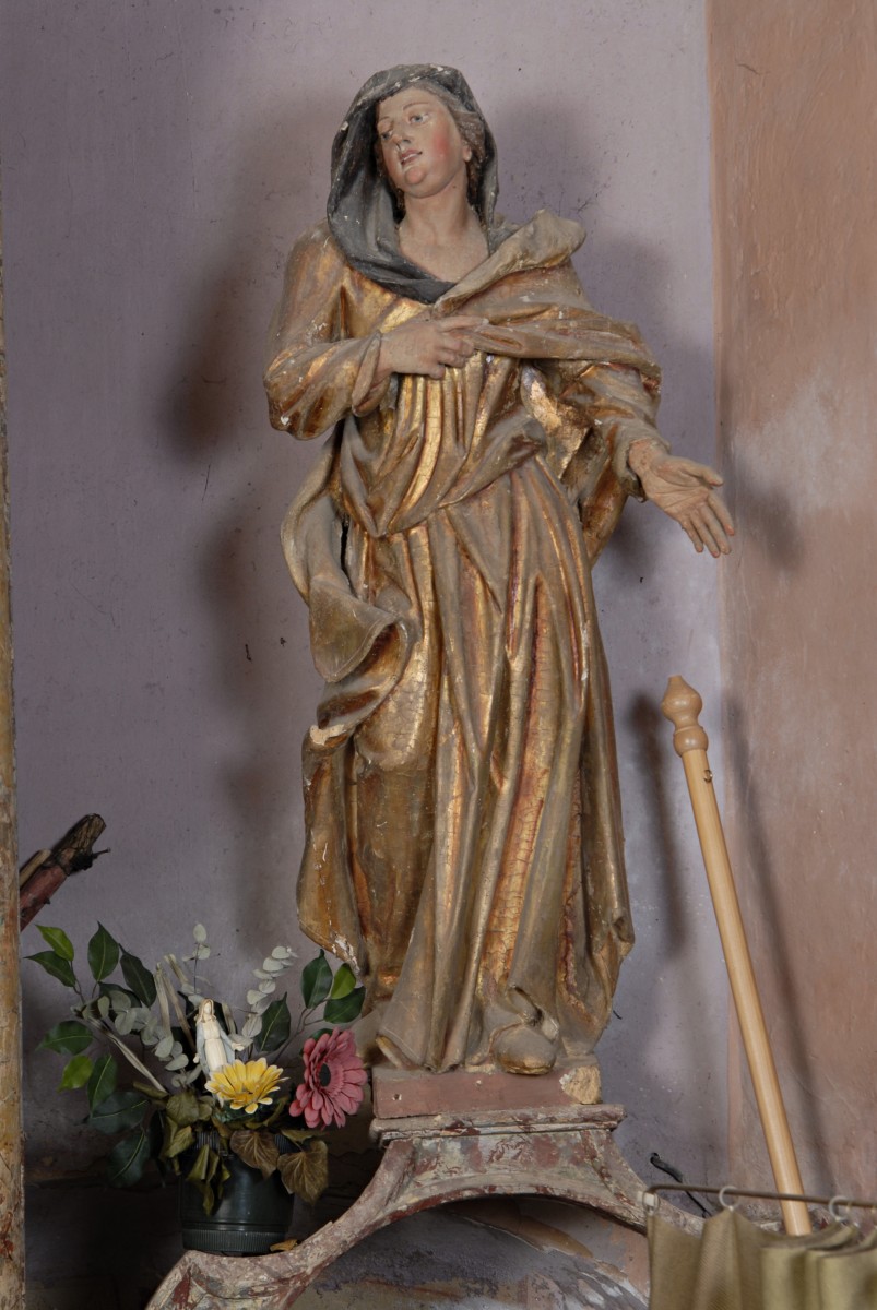 Sculpture of Saint Elizabeth (Photo by Croatian Conservation Institute)