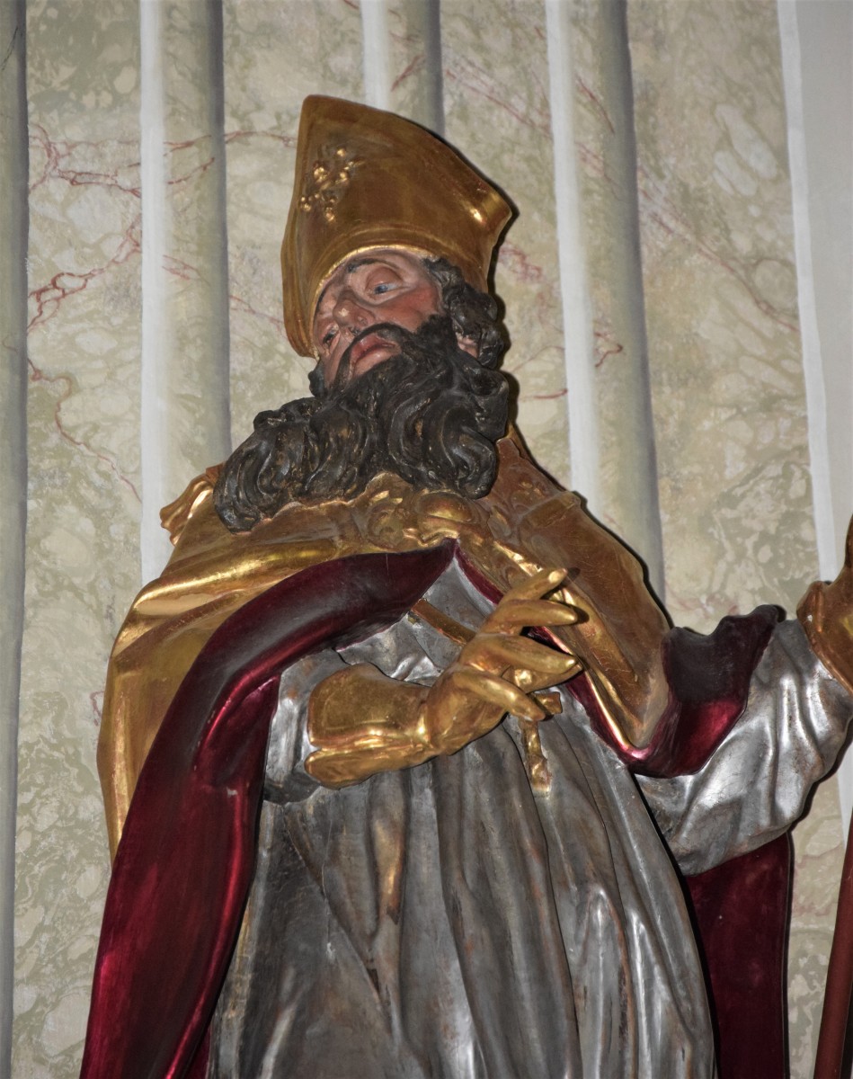 St Valentine, detail, parish church, Arzberg (photo by Christina Pichler, 2018)