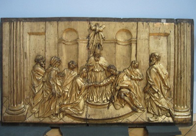 Relief “Marriage of Virgin Mary” (photo by Universalmuseum Joanneum, 2006)