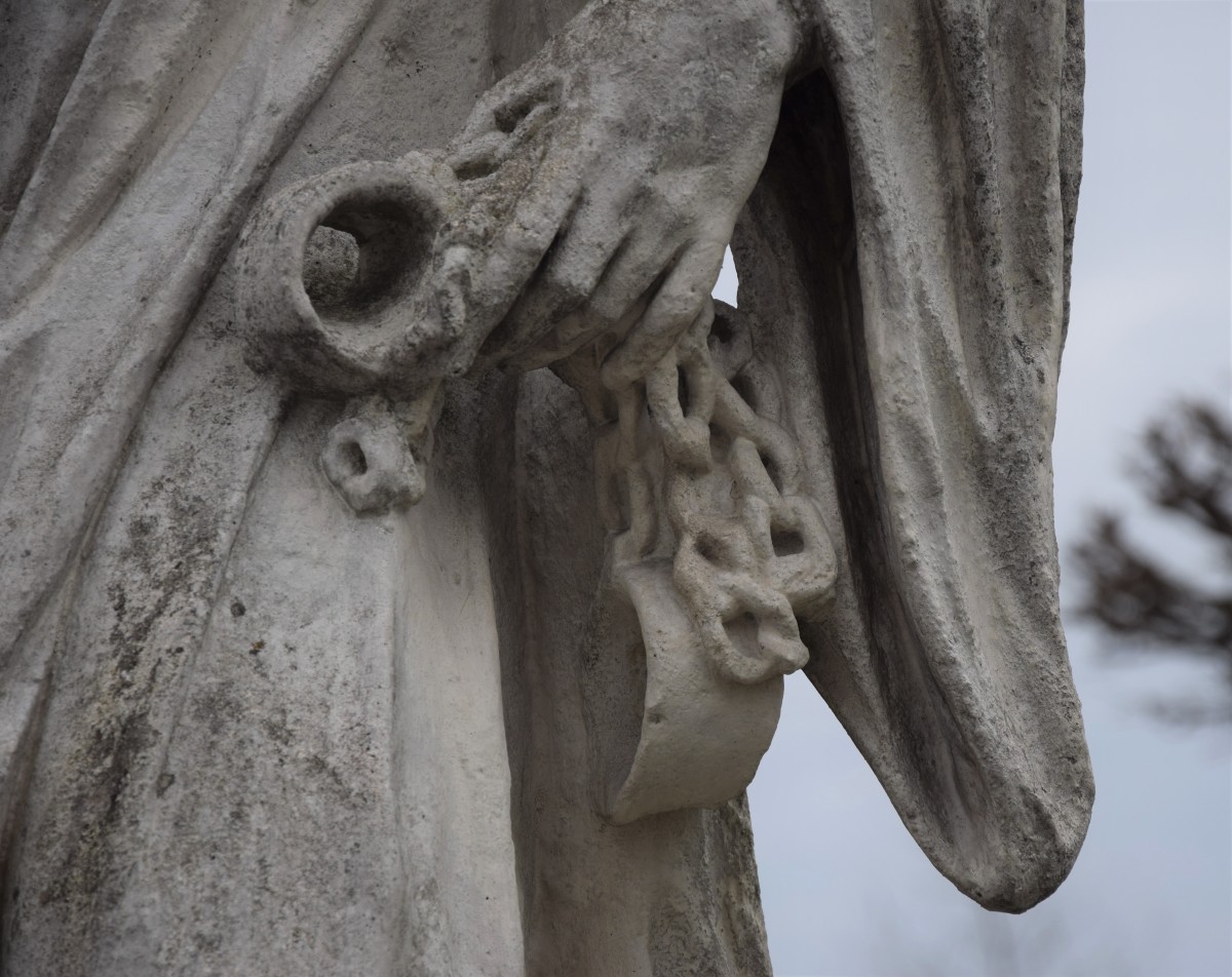Iron chains, Detail, St Stefan im Rosental (photo by Christina Pichler, 2018)
