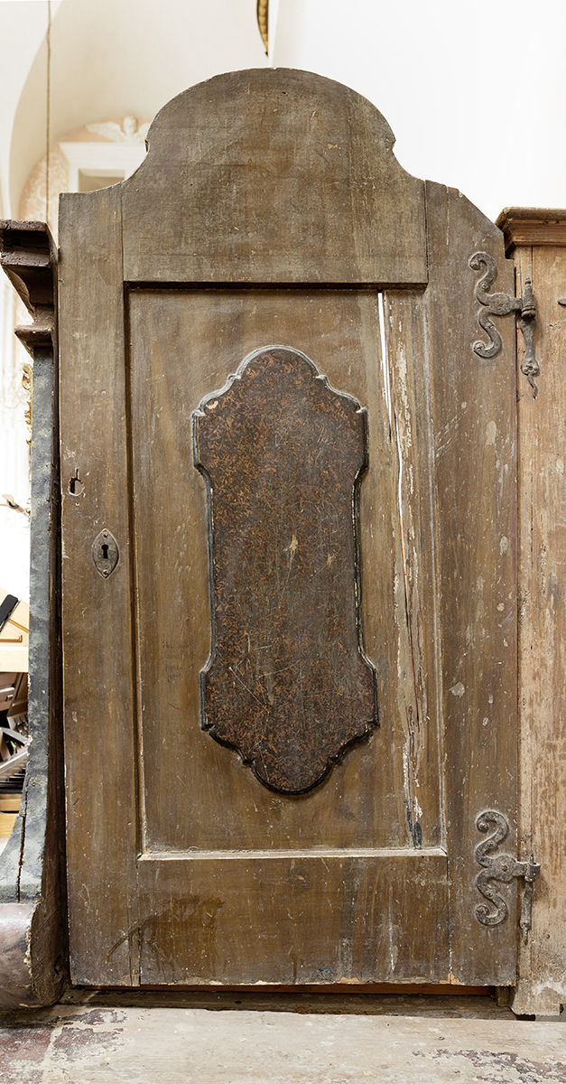 Pulpit in Varaždin Cathedral, detail (Croatian Conservation Institute Photo Archive, photo by Goran Tomljenović, 2018)